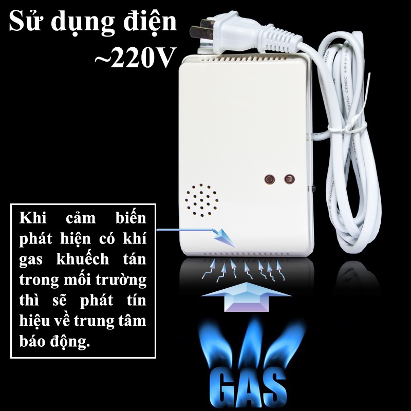 B&aacute;o gas kh&ocirc;ng d&acirc;y KM-G32W